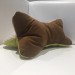 Декоративная велюровая подушка Косточка