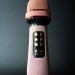 Беспроводной караоке микрофон WS-898 Розовый