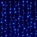 Светодиодная LED гирлянда Занавес 1,5*1,5 м. Синее свечение