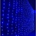 Светодиодная LED гирлянда Занавес 2*2 м. Синее свечение