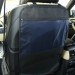 Защита для спинки сиденья + Органайзер для автомобиля, 1 карман под замком, Темно-синий