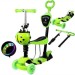 Самокат Scooter Rover до 25 кг., 3-х колесный, светящиеся колеса, Божья коровка Голубой