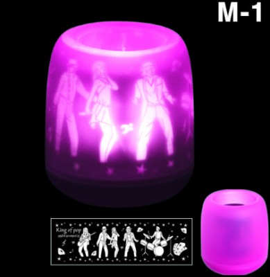 Электронная светодиодная свеча "Задуй Меня - Майкл Джексон" 
