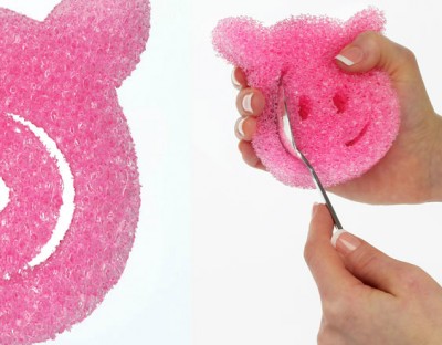 Универсальная губка скраб Hog Wash Scrubber 3 шт. 