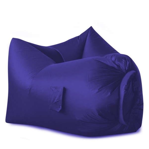 Надувное кресло-лежак Ламзак с карманами LAMZAC Россия темно-синий