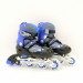 Роликовые коньки раздвижные, размер 30-33 Синий