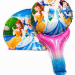 Воздушный шар фольгированный Принцессы №110