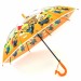 Зонт детский полуавтомат Оранжевый миньоны