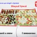 Сушилка для овощей и фруктов Мощный Урожай, 55х85 см., Листики