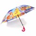 Зонт детский полуавтомат Винкс со свистком №45