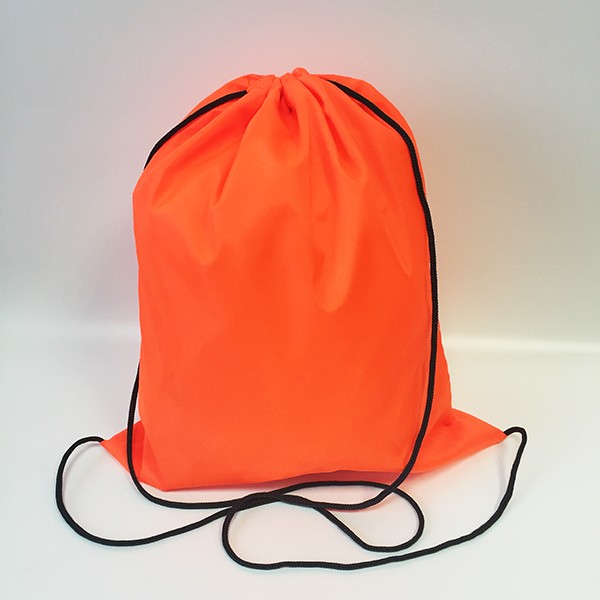 Сумка-рюкзак для сменной обуви ярко-оранжевый