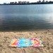 Пляжная сумка-лежак Морской бриз одноместный розовый