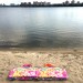 Пляжная сумка-лежак Морской бриз одноместный розовый