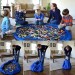 Сумка-коврик для игрушек Toy Bag диаметр 150 см цв. лимонно-синий